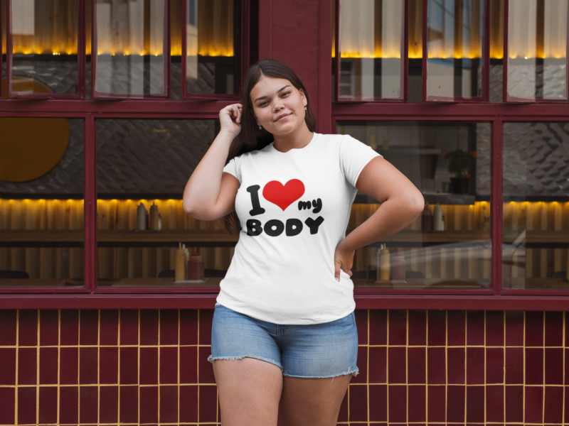 I Love My Body - Unisex Jersey Short Sleeve Tee - Image 3