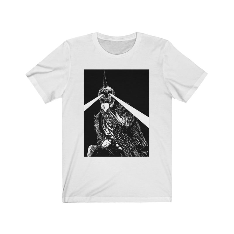 Punk Rock Laser Eyes - Unisex Jersey Short Sleeve Tee - Image 4