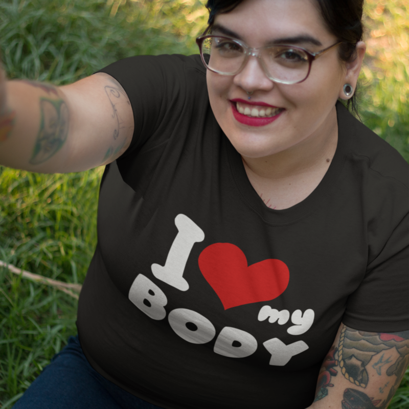 I Love My Body - Unisex Jersey Short Sleeve Tee - Image 7