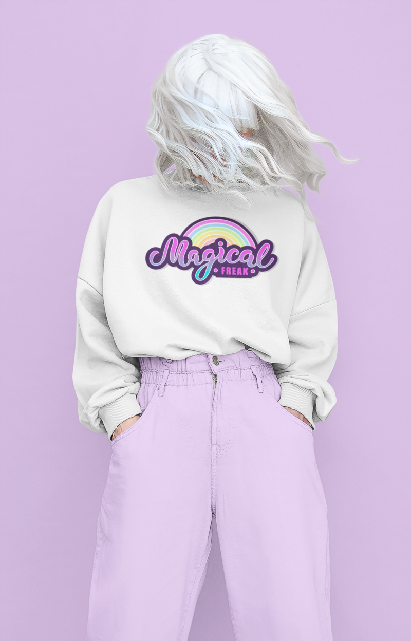 Magical Freak - Unisex Heavy Blend™ Crewneck Sweatshirt - Image 3