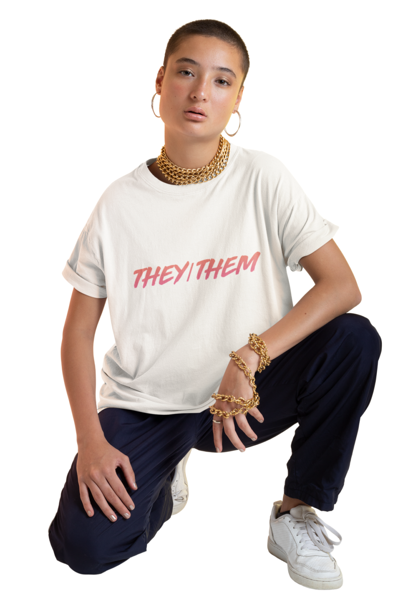 They/Them - Unisex Jersey Short Sleeve Tee