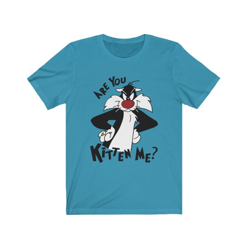 Are You Kitten Me? - Unisex Jersey Short Sleeve Tee - Image 8