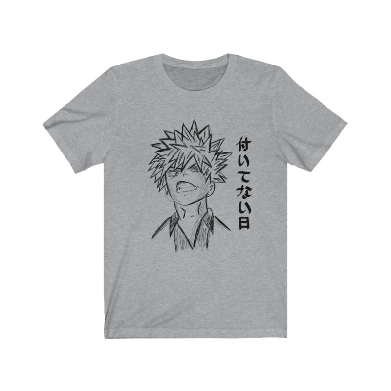 Bad Day Anime Unisex Jersey Short Sleeve Tee - Image 9