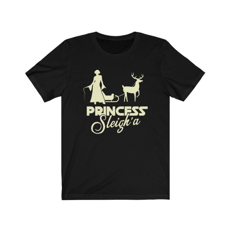 Princess Sleigh-A Unisex Jersey Short Sleeve Tee - Image 5