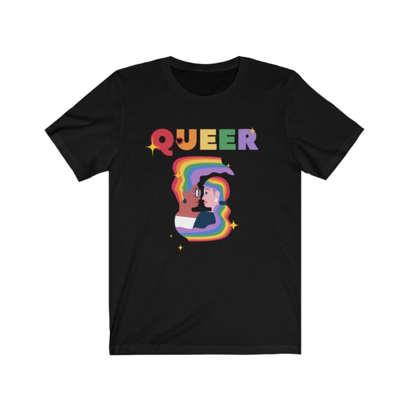 QUEER PRIDE Unisex Jersey Short Sleeve Tee - Image 3