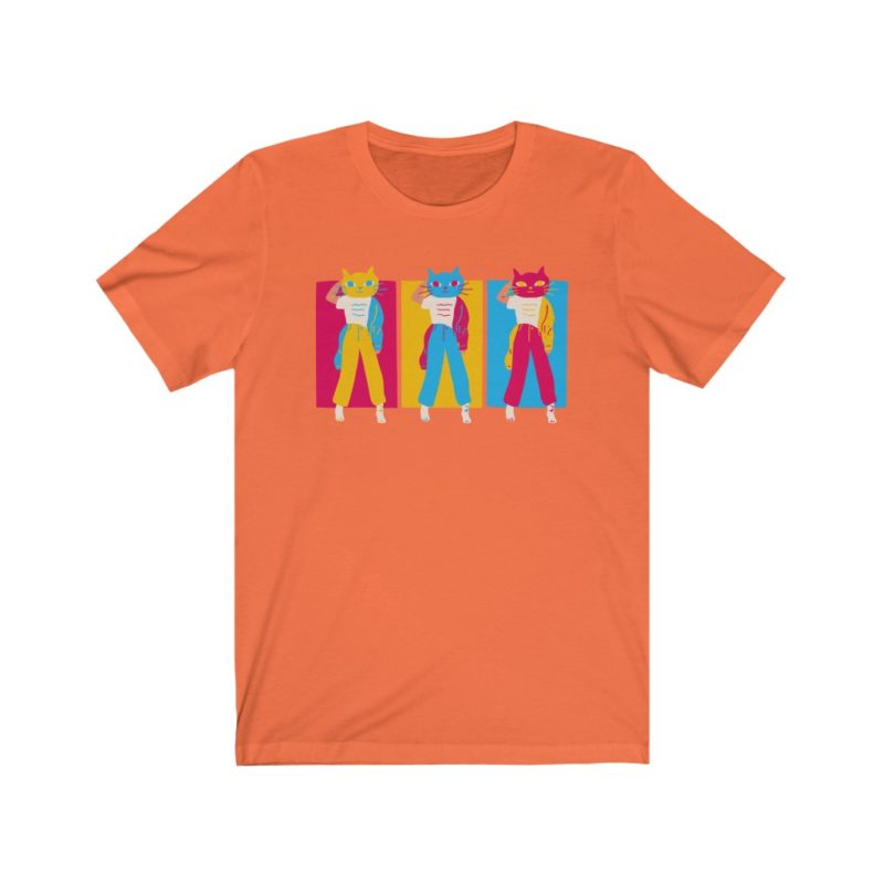 Cool Cats Unisex Jersey Short Sleeve Tee - Image 3