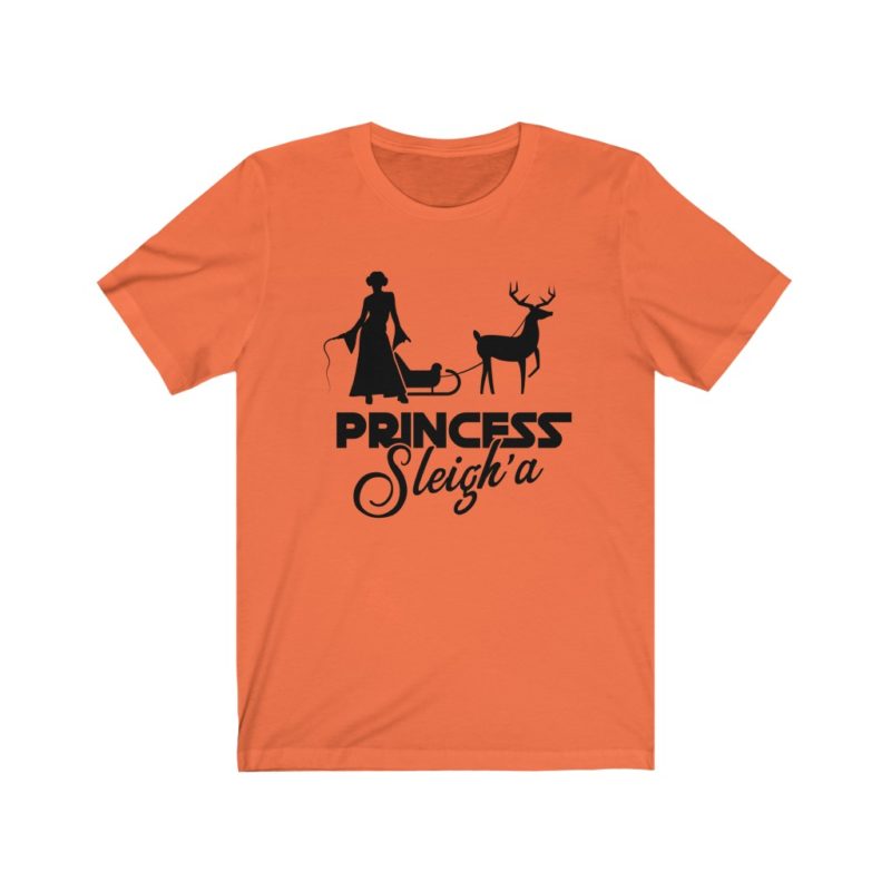 Princess Sleigh-A Unisex Jersey Short Sleeve Tee - Image 3