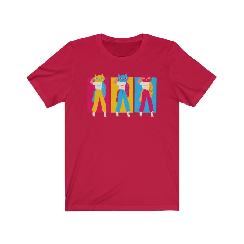 Cool Cats Unisex Jersey Short Sleeve Tee - Image 9