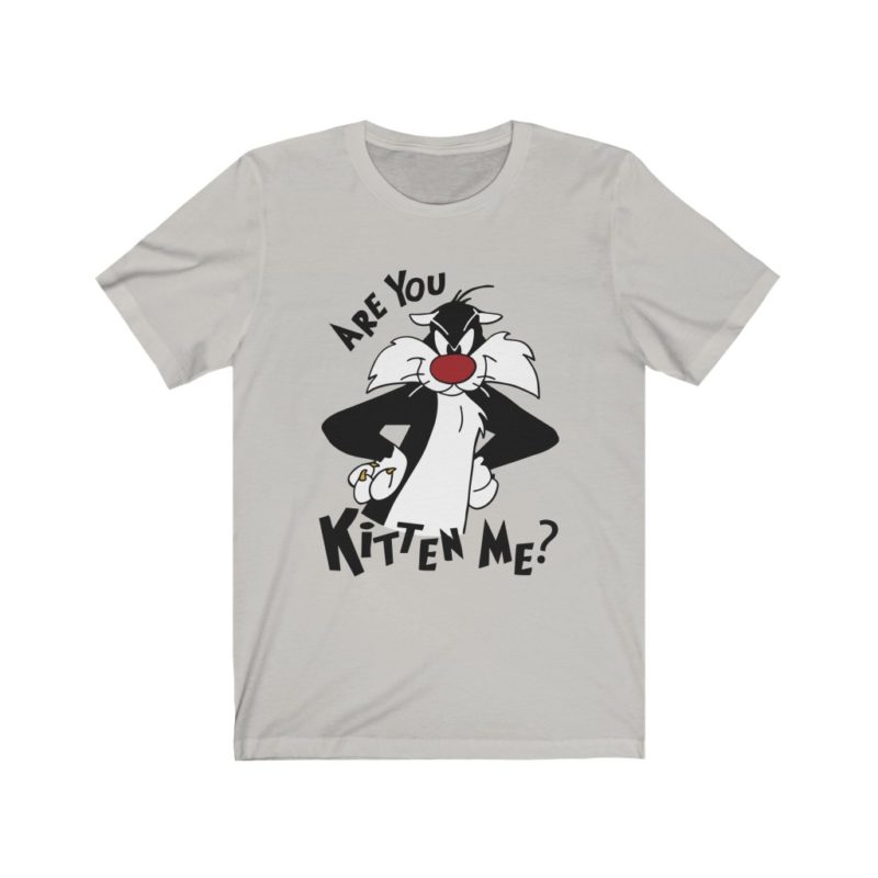 Are You Kitten Me? - Unisex Jersey Short Sleeve Tee - Image 3