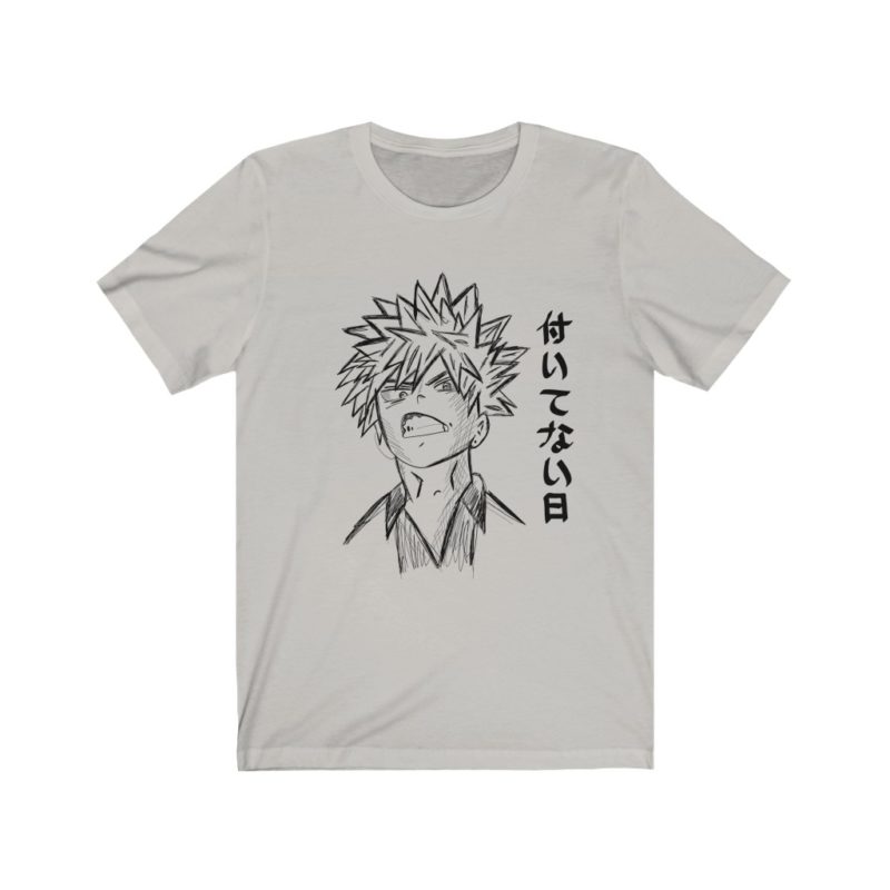 Bad Day Anime Unisex Jersey Short Sleeve Tee - Image 4