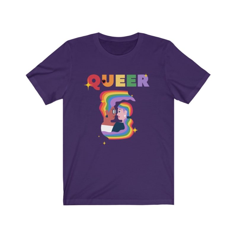 QUEER PRIDE Unisex Jersey Short Sleeve Tee