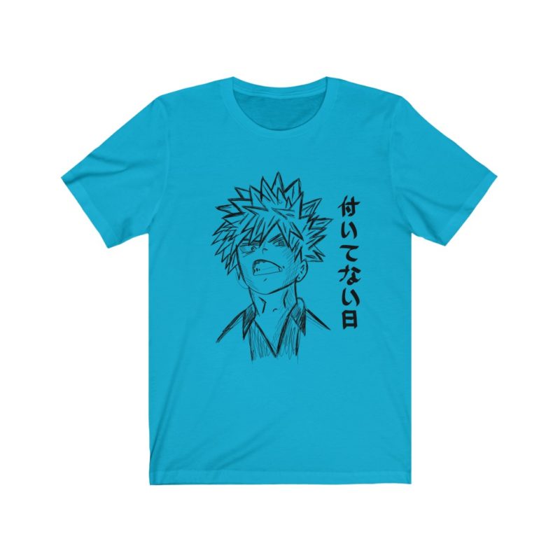 Bad Day Anime Unisex Jersey Short Sleeve Tee - Image 8