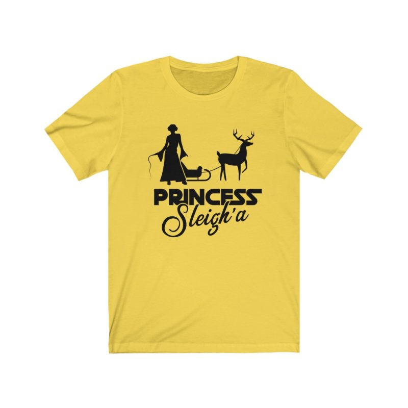 Princess Sleigh-A Unisex Jersey Short Sleeve Tee - Image 7