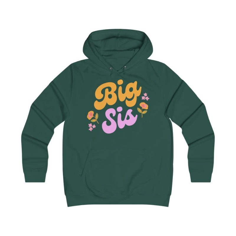 Big Sis - Girlie College Hoodie - Image 6