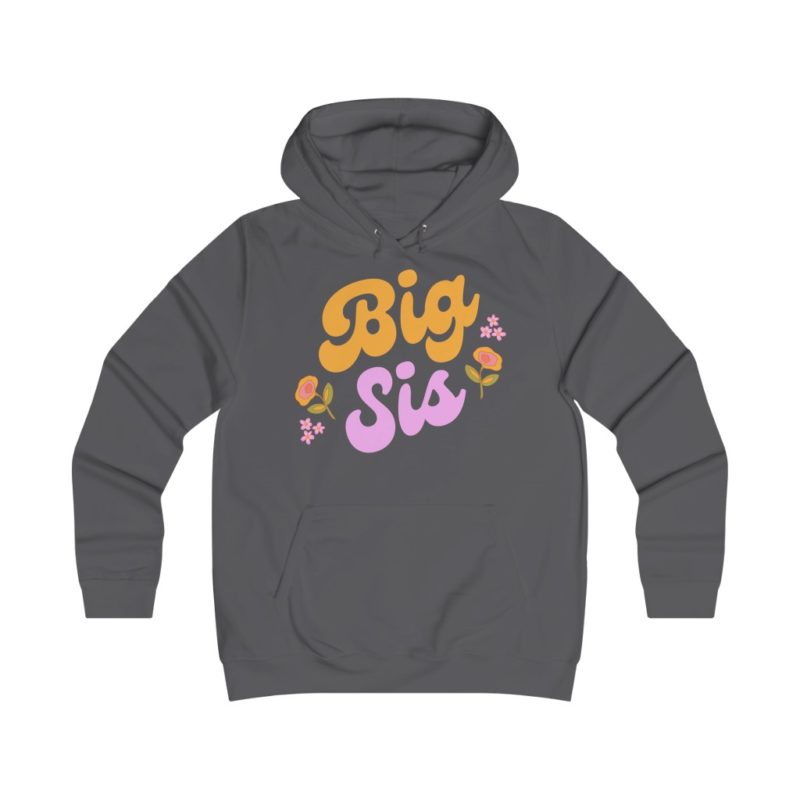 Big Sis - Girlie College Hoodie - Image 9
