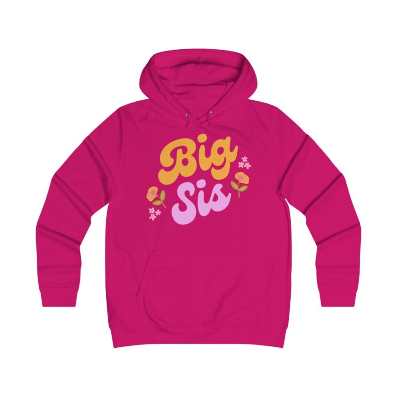 Big Sis - Girlie College Hoodie