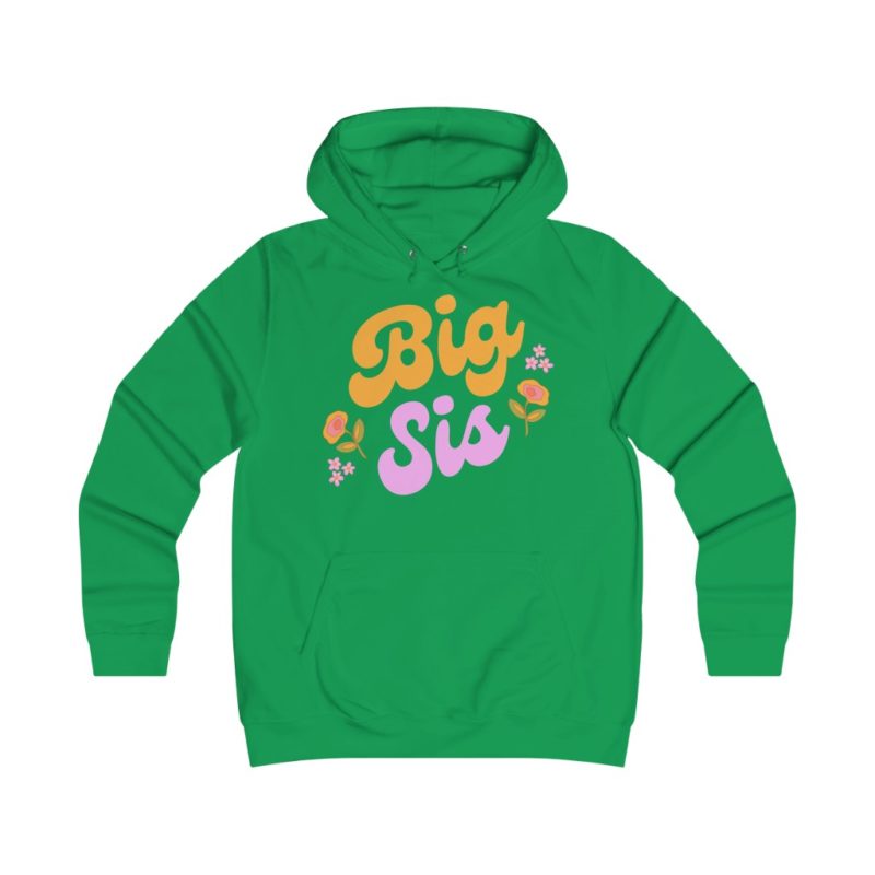 Big Sis - Girlie College Hoodie - Image 5