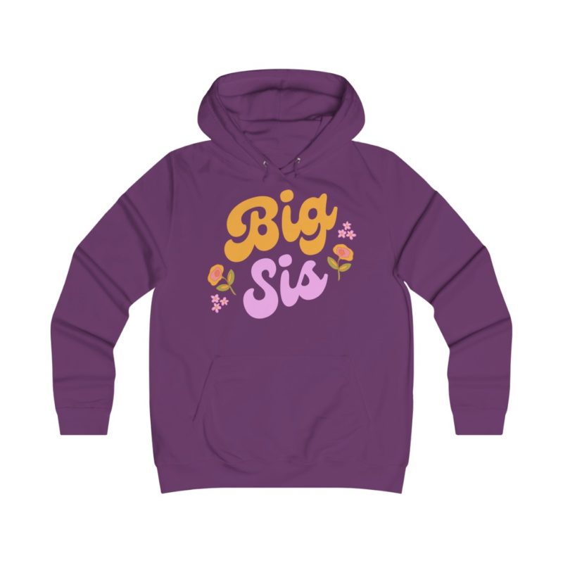 Big Sis - Girlie College Hoodie - Image 10