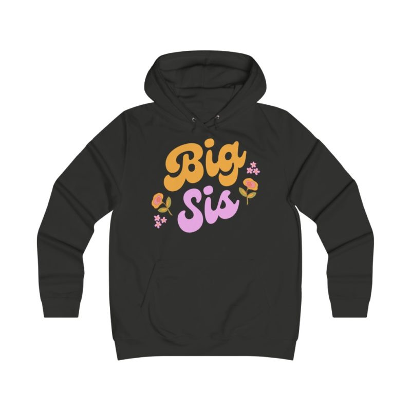 Big Sis - Girlie College Hoodie - Image 4