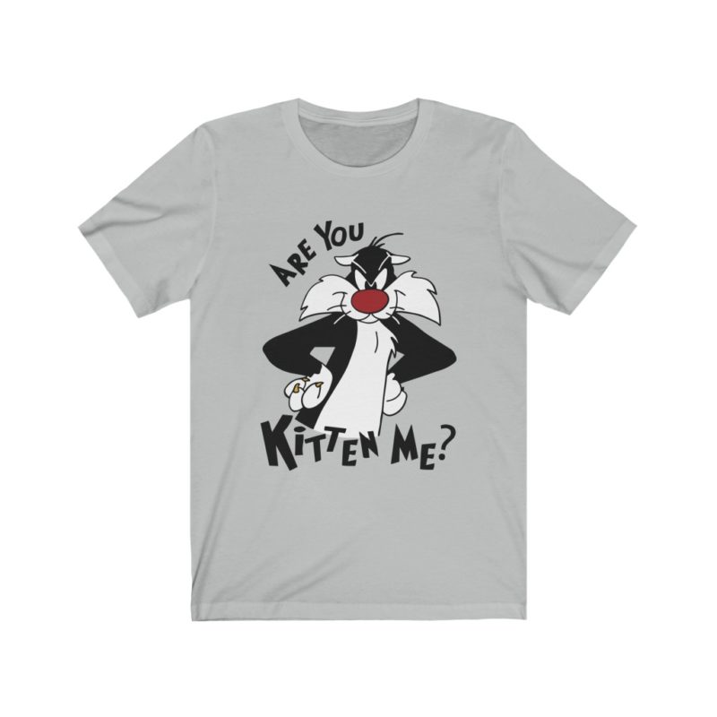 Are You Kitten Me? - Unisex Jersey Short Sleeve Tee - Image 7