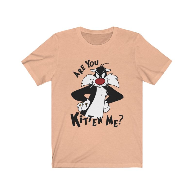 Are You Kitten Me? - Unisex Jersey Short Sleeve Tee - Image 4