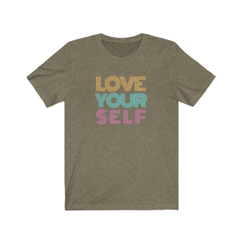 Love Your Self - Unisex Jersey Short Sleeve Tee - Image 3
