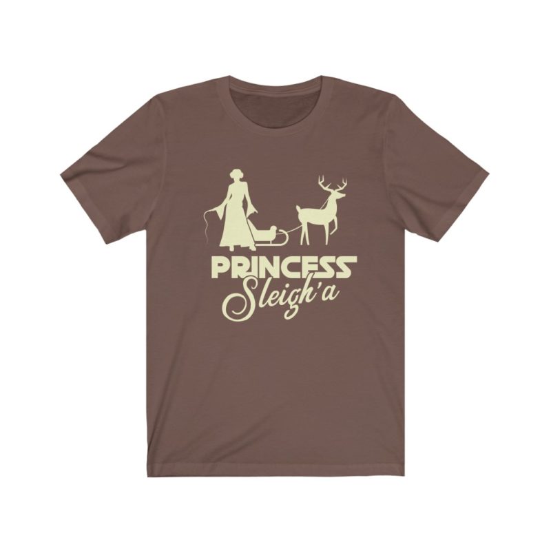 Princess Sleigh-A Unisex Jersey Short Sleeve Tee - Image 4