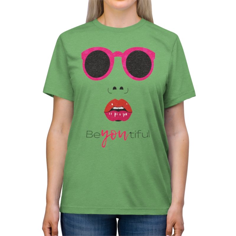 Be-You-Tiful - Unisex Triblend Tee - Image 12
