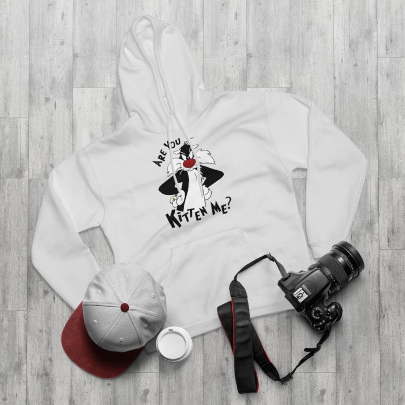 Are You Kitten Me? - Unisex Pullover Hoodie - Image 2