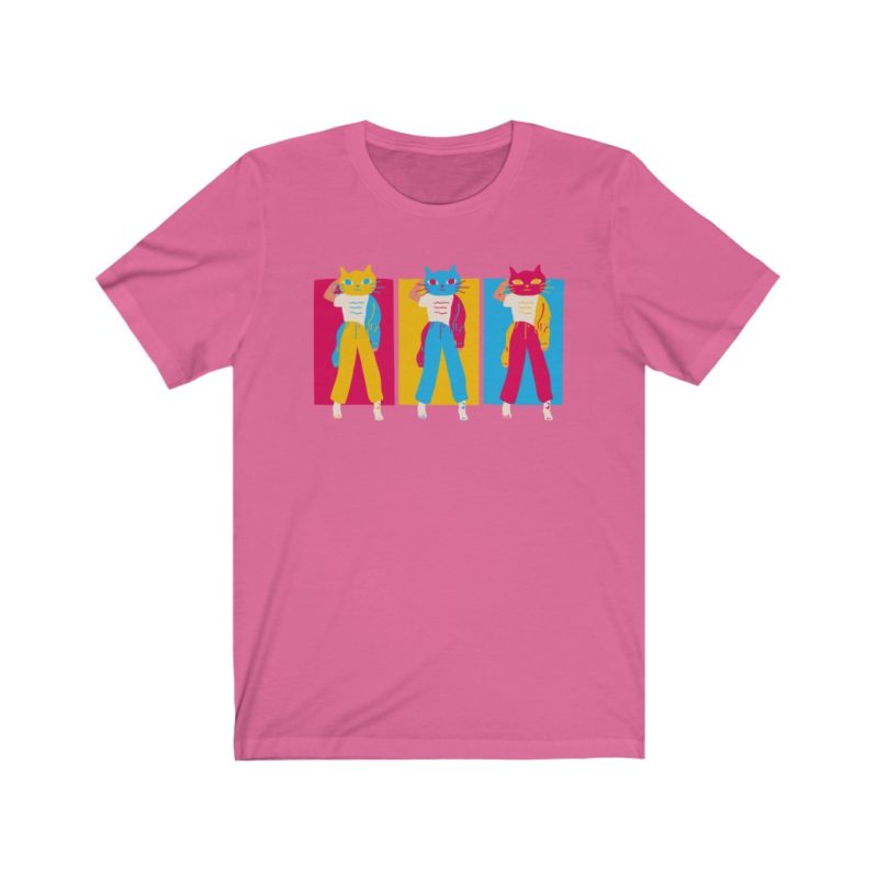 Cool Cats Unisex Jersey Short Sleeve Tee - Image 7