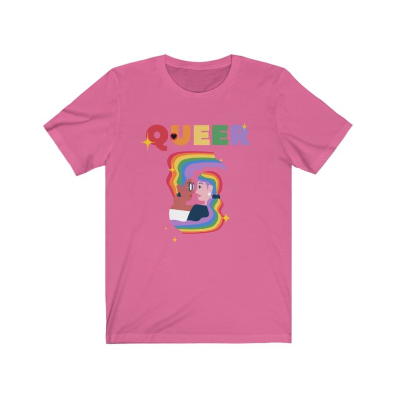 QUEER PRIDE Unisex Jersey Short Sleeve Tee - Image 5