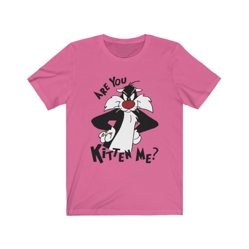 Are You Kitten Me? - Unisex Jersey Short Sleeve Tee - Image 9