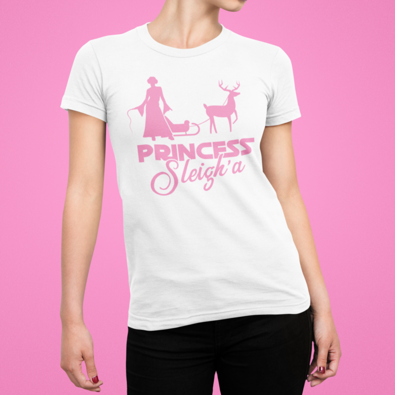 Princess Sleigh-A Unisex Jersey Short Sleeve Tee