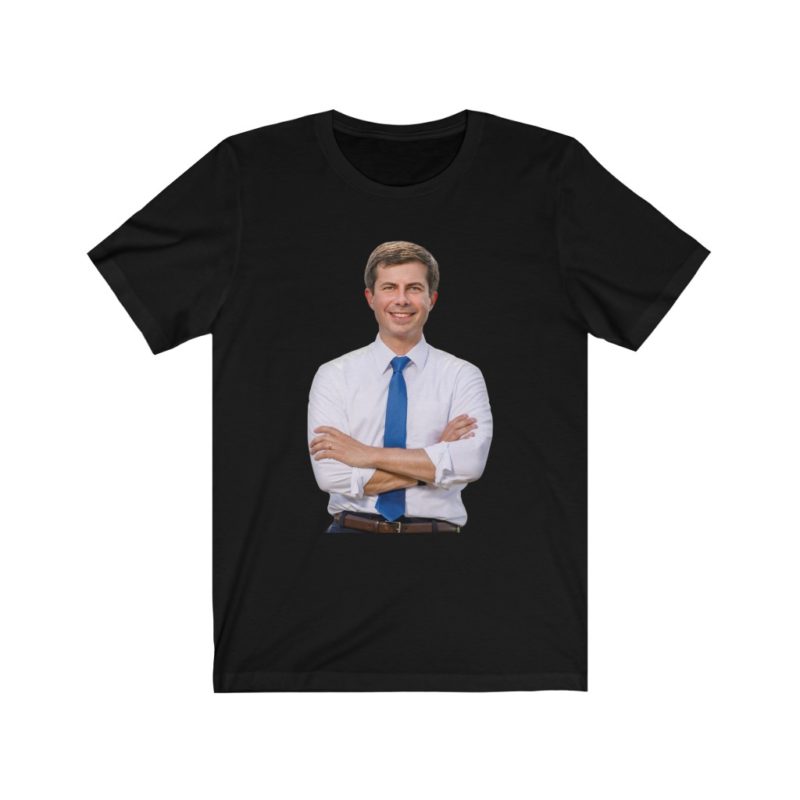 The Same Photo of Pete Buttigieg Every Day - Unisex Jersey Short Sleeve Tee - Image 2