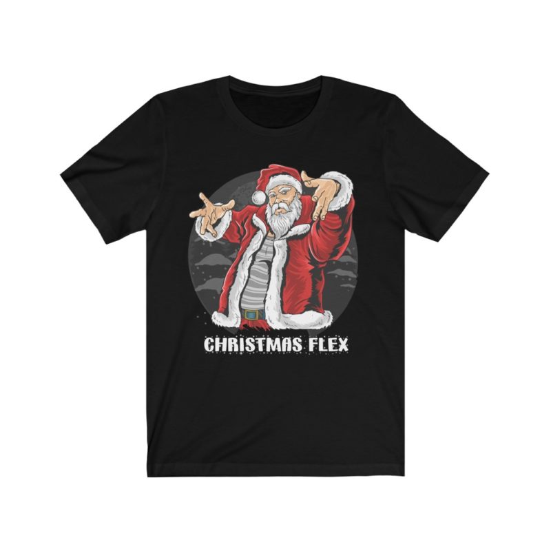 Christmas Flex- Unisex Jersey Short Sleeve Tee - Image 2