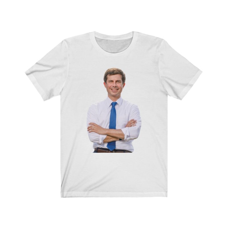The Same Photo of Pete Buttigieg Every Day - Unisex Jersey Short Sleeve Tee