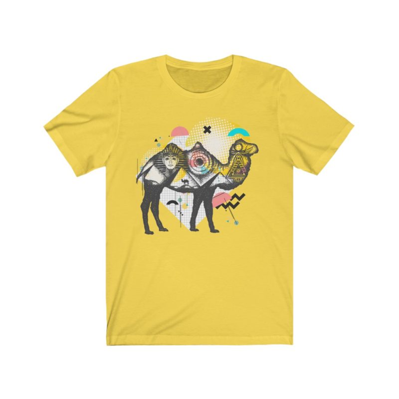 Ancient Egypt Symbols Unisex Jersey Short Sleeve Tee - Image 3