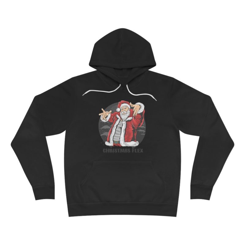 Christmas Flex - Unisex Sponge Fleece Pullover Hoodie - Image 2