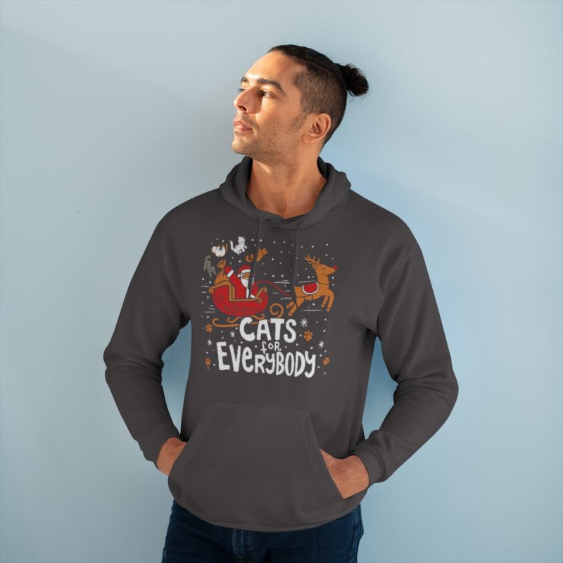Cats for Everyone - Unisex Pullover Hoodie - Image 9