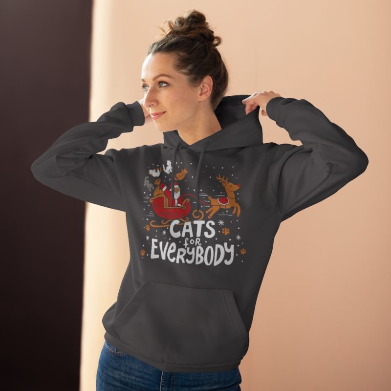 Cats for Everyone - Unisex Pullover Hoodie - Image 10
