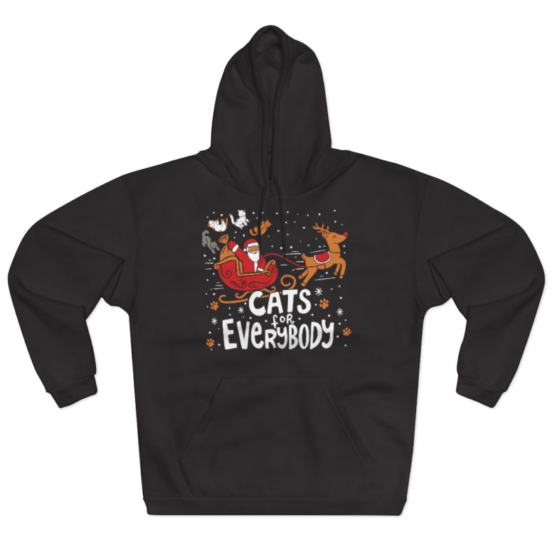 Cats for Everyone - Unisex Pullover Hoodie - Image 2