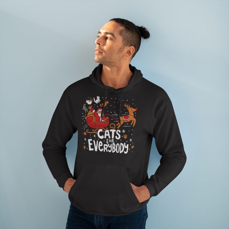 Cats for Everyone - Unisex Pullover Hoodie - Image 4