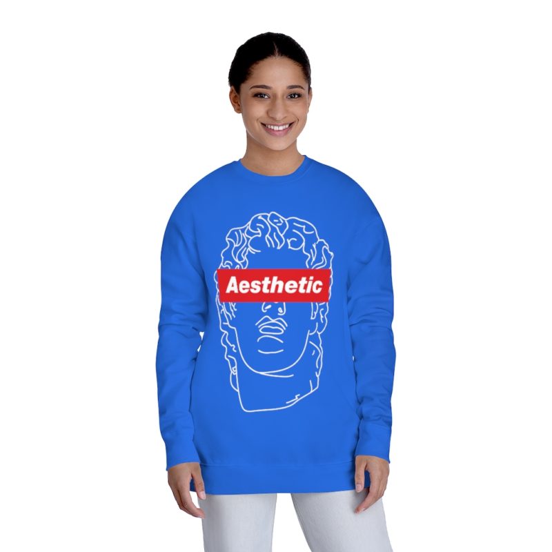 Aesthetic Unisex Fleece Sweatshirt - Image 7