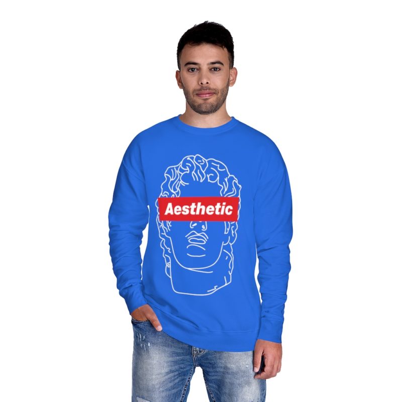 Aesthetic Unisex Fleece Sweatshirt - Image 8