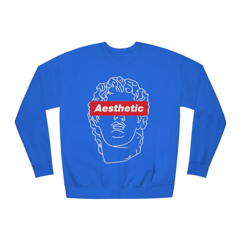Aesthetic Unisex Fleece Sweatshirt - Image 6