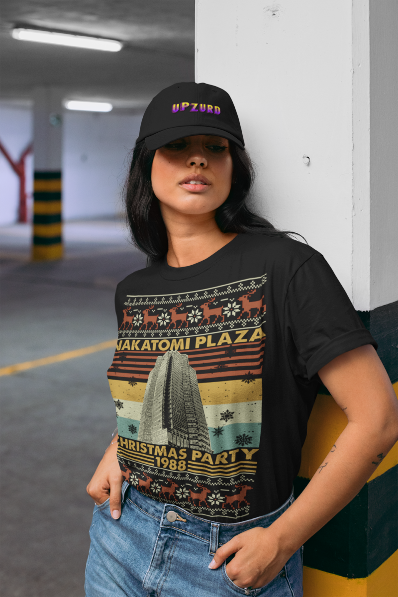 NAKATOMI PLAZA Christmas Party 1988 - Unisex Jersey Short Sleeve Tee
