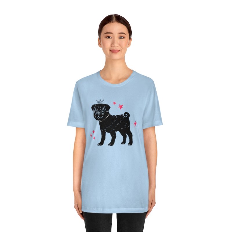 Pug Love Unisex Jersey Short Sleeve Tee - Image 17