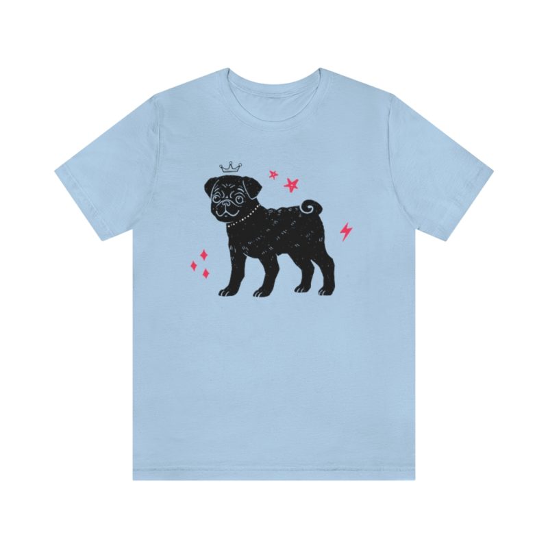 Pug Love Unisex Jersey Short Sleeve Tee - Image 16