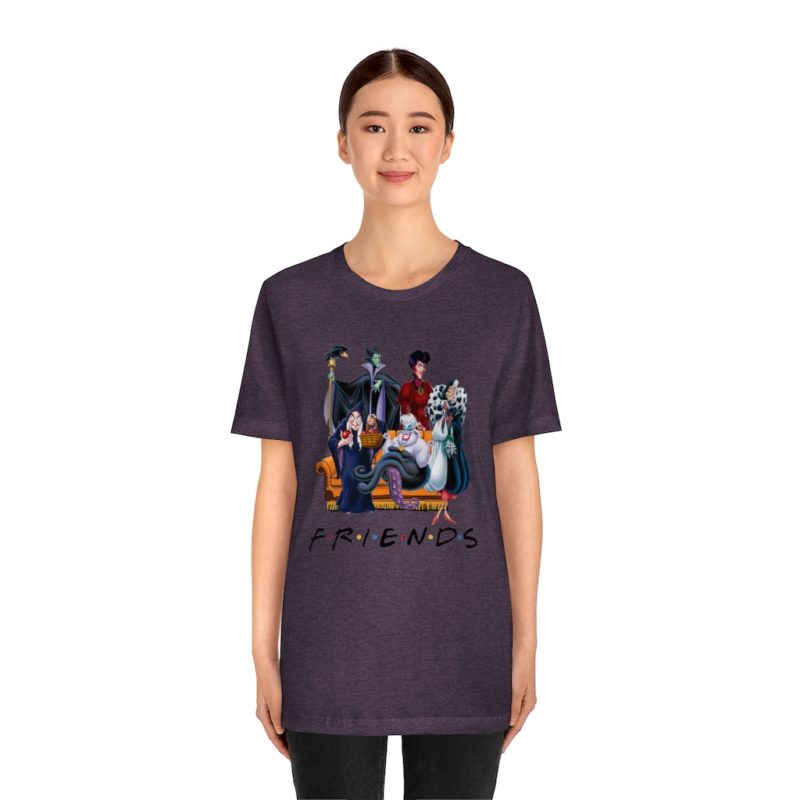 Evil Girlfriends Villain Unisex Jersey Short Sleeve Tee - Image 11