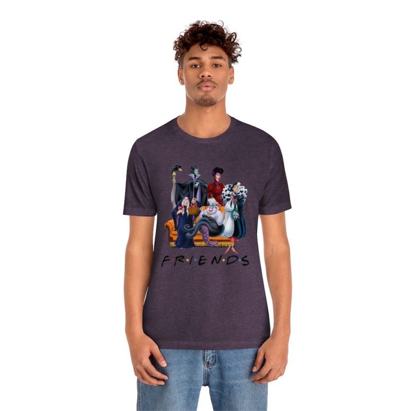 Evil Girlfriends Villain Unisex Jersey Short Sleeve Tee - Image 12